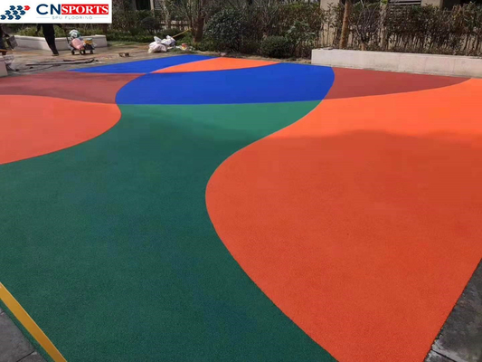 UV Resistant EPDM Rubber Flooring 2mm Child Safe Outdoor Flooring