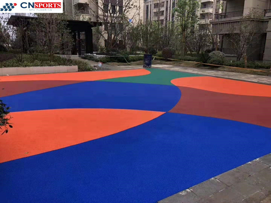 UV Resistant EPDM Rubber Flooring 2mm Child Safe Outdoor Flooring