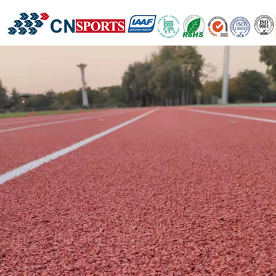 Polyurethane Permeable Athletic Jogging Rubber Running Track 13mm
