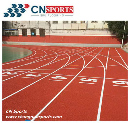 CN-S05H 9mm Spikes Running PU Runway Flooring Anti Skiding