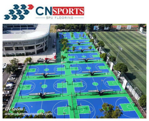 Professional Flexility and Excellent Wear Resistance and Decorative Floor Function Basketball Flooring