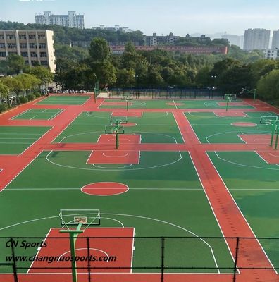 Level1 Flame Retardant Spu Flooring Anti Slide For Basketball
