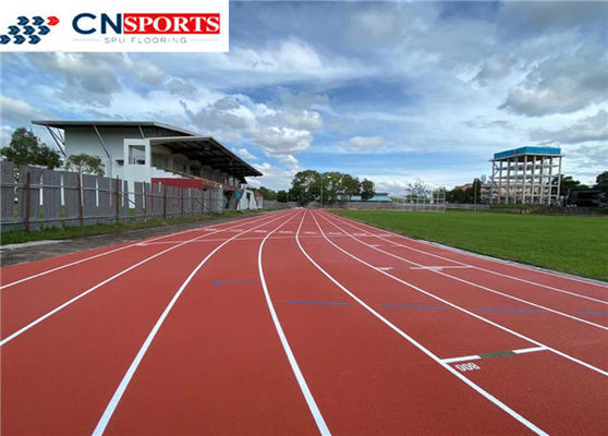 Soundproof PU Sports Flooring High Impact Absorption All Weather