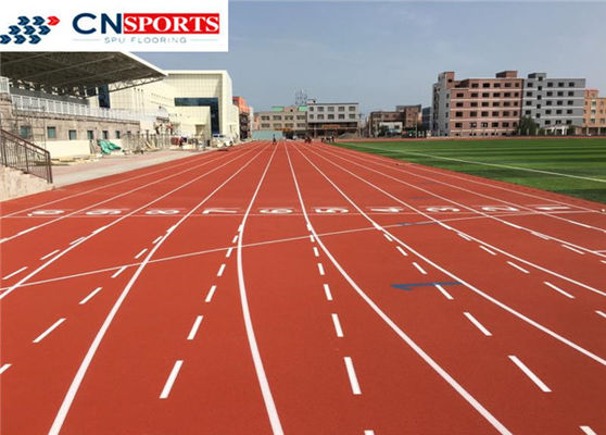 Red Rubber Running Track EPDM Granules For Playground
