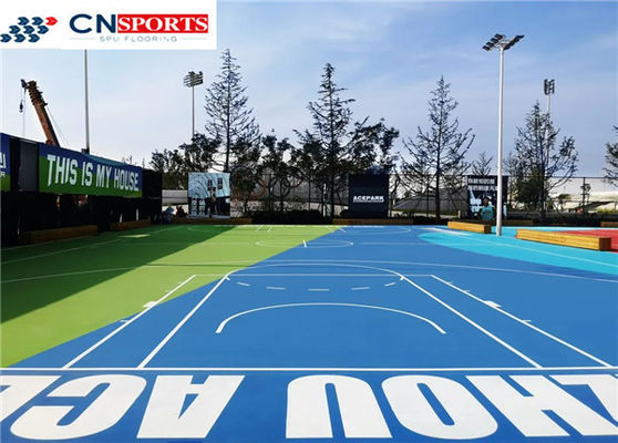 IAAF Synthetic Basketball Court Flooring