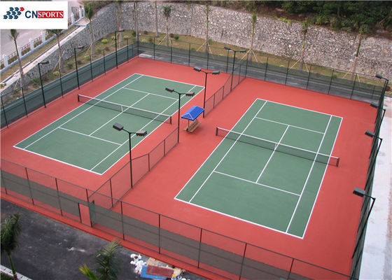 CN-S02 SPU Tennis SPORTS Flooring ,Non-Toxic and High Rebound TB-201 Base Primer