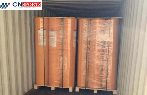 IAAF PVC Sport Flooring , Dancing Wooden Pvc Floor Mat