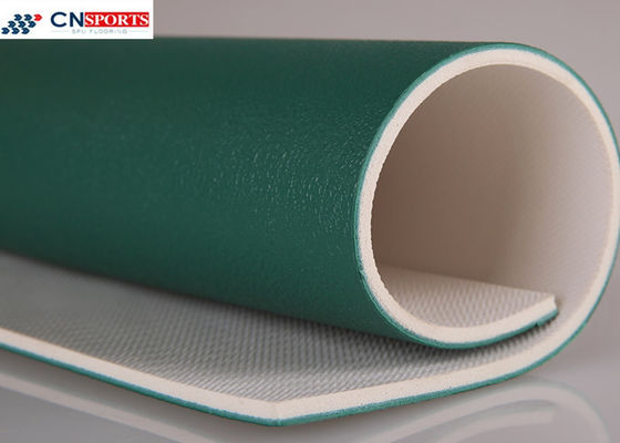 Plastic Indoor Badminton Court Flooring 7mm UV Coating