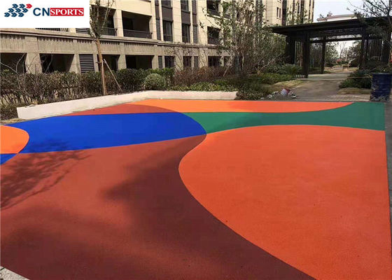 Red Laminated Moving EPDM Rubber Flooring Waterproof Soundproof Anti Slide