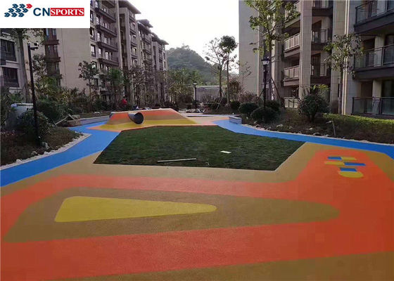 2.0Mpa Rubber Tiles Outdoor Playground Anti Slip ISO14001