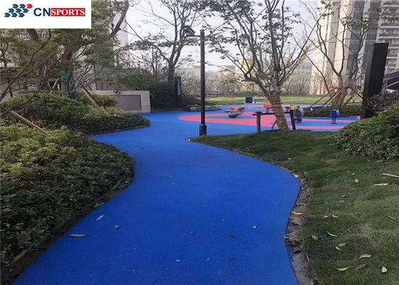 Colored Granules EPDM Rubber Flooring Soundproof UV Resistant