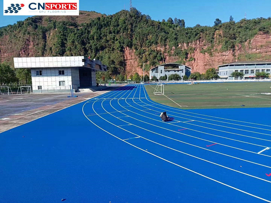 IAAF Synthetic Athletic Sports Flooring Sandwich Rubber Running Track