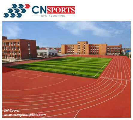CN-S05H 9mm Spikes Running PU Runway Flooring Anti Skiding