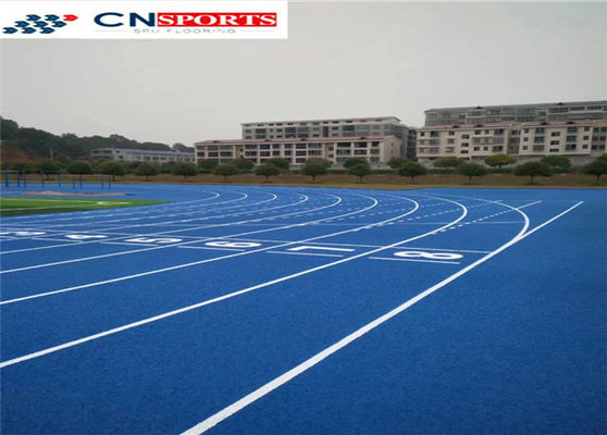 ISO PU pista di corsa sistema sandwich anti-UV pista di jogging sintetico