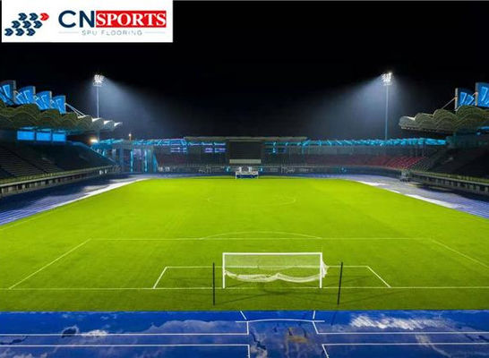 Pavimenti anti-UV PU per pista di corsa riciclata SBR di gomma resistenti all'usura