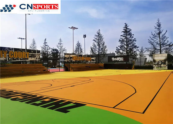 IAAF Synthetic Basketball Court Flooring
