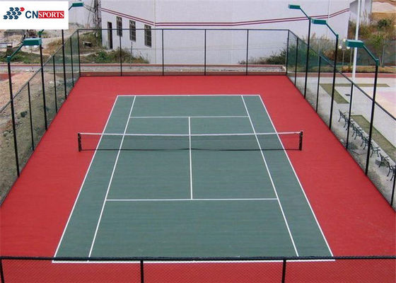 SPU Outdoor Volleyball Court Flooring No Discoloration