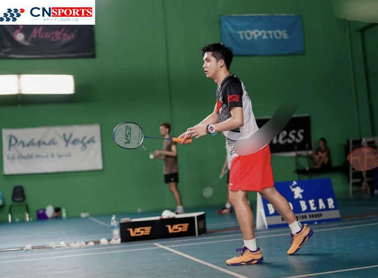 3.5mm PVC Sport Flooring , Waterproof Badminton Court Flooring Mat